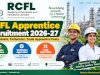 RCFL Apprentice Recruitment 2026-27: 326 Graduate, Technician & Trade Apprentice Posts