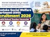 Karnataka Social Welfare Department Recruitment 2026: Residential School Teacher Vacancies