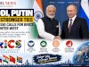 Modi, Putin Seek Stronger Ties as Russia Calls for Bigger BRICS Role