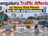 Bengaluru Traffic Affected as Heavy Rain Floods Key Roads and Underpasses