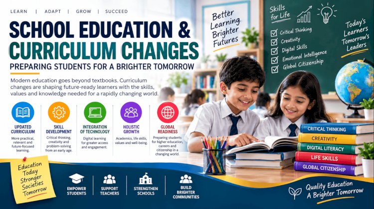 School Education & Curriculum Changes