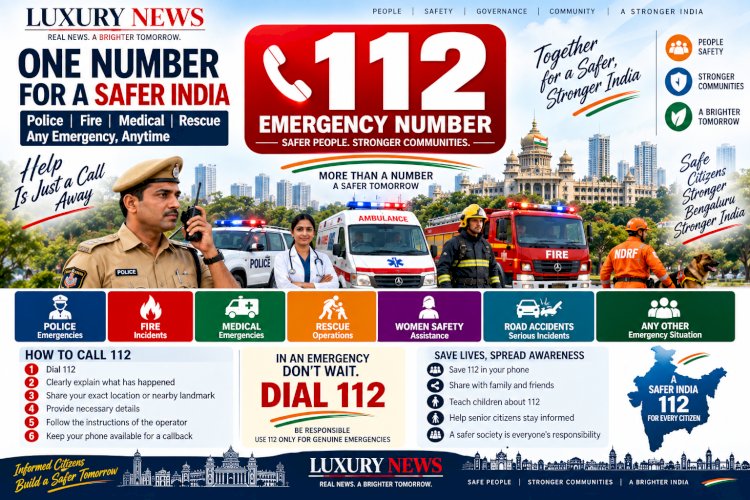 112 Emergency Number in India: One Call for Police, Fire and Medical Assistance