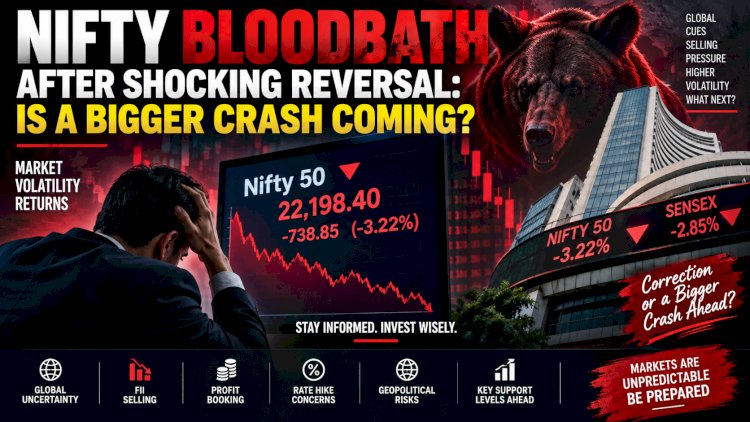 Nifty Bloodbath After Shocking Reversal: Is a Bigger Crash Coming?