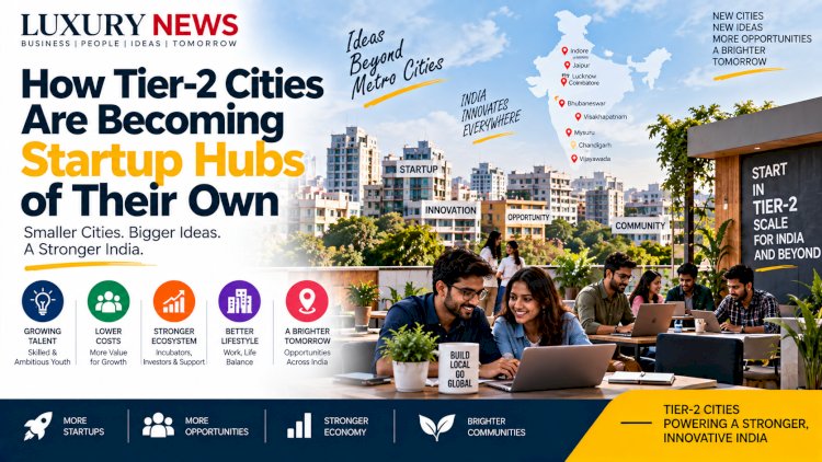 How Tier-2 Cities Are Becoming Startup Hubs of Their Own