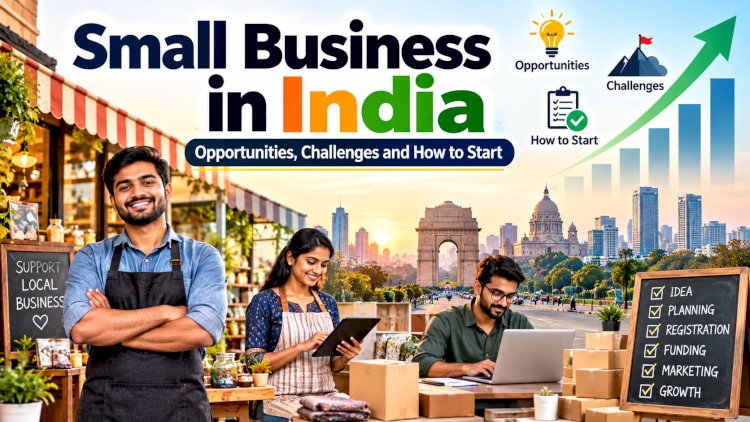 Small Business in India: Opportunities, Challenges and How to Start