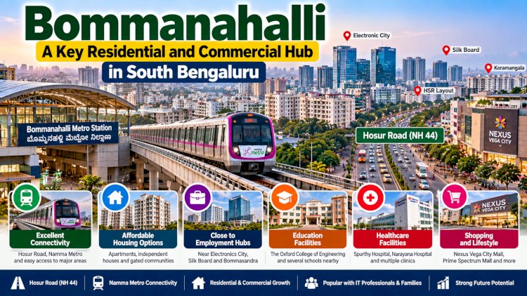 Bommanahalli Emerges as a Key Residential and Commercial Hub in South Bengaluru