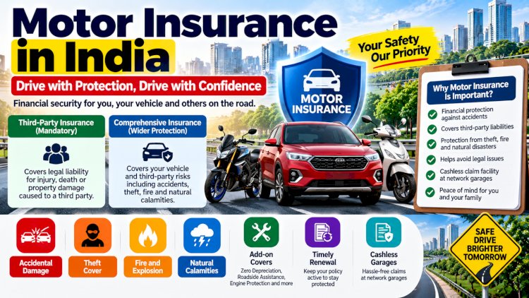 Motor Insurance in India: Why Every Vehicle Owner Needs the Right Cover