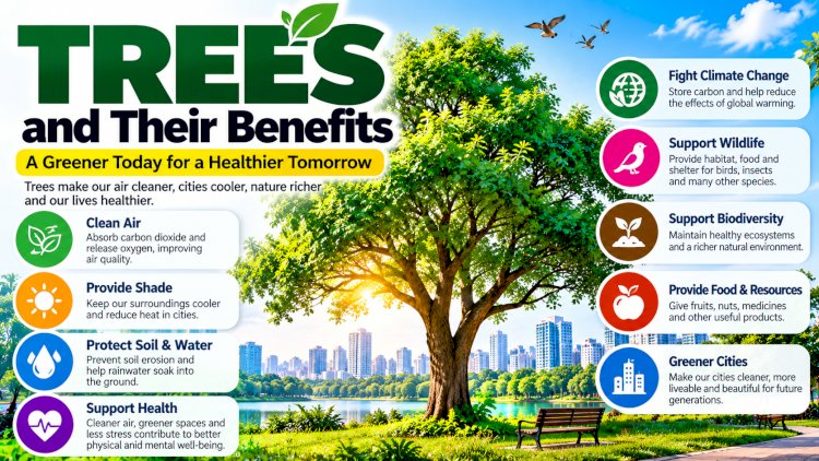 Trees and Their Benefits: Why Trees Are Essential for Life and the Environment