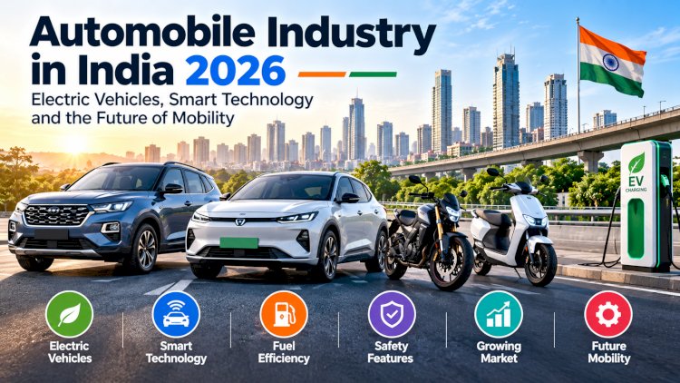 Automobile Industry in India 2026: Electric Vehicles, Smart Technology and the Future of Mobility